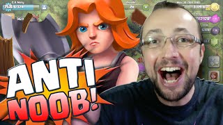 Clash of Clans - VALQUÍRIAS NÍVEL 5 Anti Noob