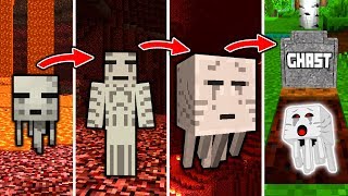 GHAST LEBENSZYKLUS in Minecraft - Vom GEIST zum HELD