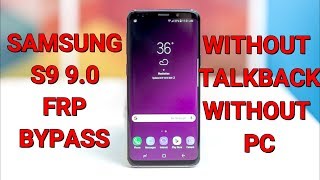 Samsung S9  Frp Bypass 2019 | All Samsung Frp Bypass | S8 S8 Plus S9 S9 Plus S10 S10 Plus