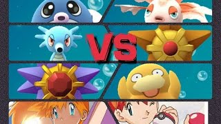 Pokémon GO Gym Battles Misty Theme Starmie Psyduck Horsea Gyarados & more