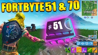 Fortnite Fortbyte 51 & 70 | Alle Fortbyte Orte Deutsch