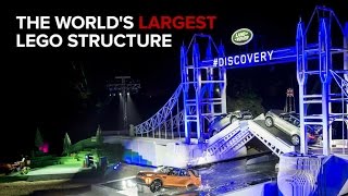 Land Rover breaks world record for largest Lego structure