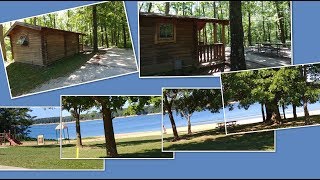 Wolf Creek State Park Beach & Camping, Lake Shelbyville, Illinois