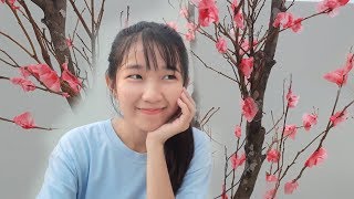 Lần Đầu Làm HOA ĐÀO BẰNG NẾN - GẤU MIỀN TÂY