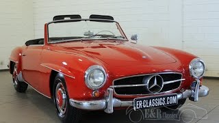 Mercedes Benz 190SL cabriolet 1961 very good condition -VIDEO- www.ERclassics.com
