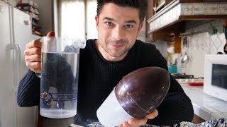 SCHERZO - UOVO DI PASQUA PIENO D’ACQUA