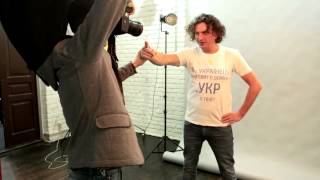 Фотосессия Андрея Кузьменко (Кузьма Скрябин) в поддержку домена .УКР