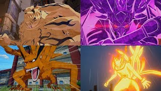 Naruto to Boruto Shinobi Striker PC - All Giant Boss Battle Online Gameplay 1080p 60 FPS