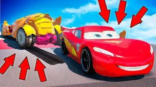 МОЛНИЯ МАКВИН VS БЭТМОБИЛЬ ПЕРЕТЯГИВАНИЕ КАНАТА! КТО СИЛЬНЕЕ В GTA 5? В ГТА 5 МАШИНА БЭТМАНА