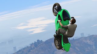 ТРЮКИ GTA 5 - ДЕЛАЕМ ТРЮКИ В ГТА 5! - ЧАСТЬ 10