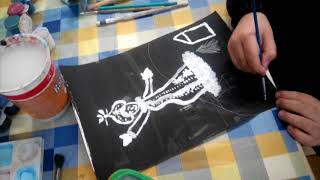 дети рисуют зиму Creativity & Art of Olga Mishina