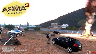Человек "КУСТ" был схвачен полицией! - Arma 3 Altis Life