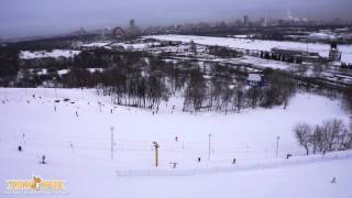 Аэросъемка горнолыжный комплекс "Лата Трэк"
