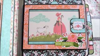 Pop up twist "Твист/pop up page №2/DIY pop up book/Tutorial video/Scrapbook Ideas card/創建彈出書的故事