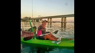 #80 Pescaria de Caiaque  Corvinas Ponte Rio Niterói  Baía de Guanabara  2017 Niterói Rio de Janeiro
