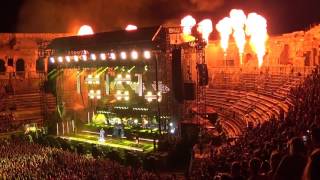 Rammstein - Sonne (Arènes de Nîmes, 11/07/2017)