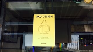 Unboxing the Bag design and Mens A5 book by Fashionary