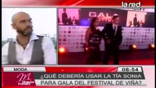 Analizamos el vestido de la Tía Sonia en la gala del Festival de Viña