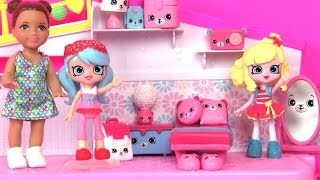 СПАЛЬНЯ С МЕДЕВЖАТАМИ! Кукольный Домик. Шопкинс на Русском. Видео для Детей. Мультик Кукла Барби