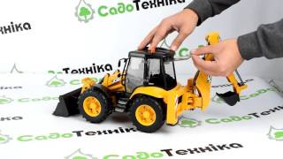Садотехніка Екскаватор навантажувач JCB 5CX Eco Bruder 02454
