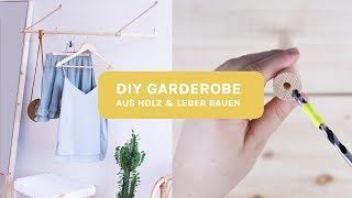 DIY Garderobe selber bauen | #meindiyzuhause