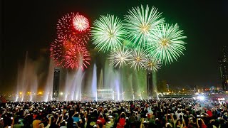 Dubai Festival City MALL Fireworks for New Year 2020