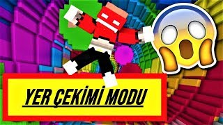PARKUR REKORU MU? - MineCraft YER ÇEKİMİ MODU !!!