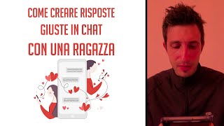 Come creare risposte giuste in chat con una ragazza