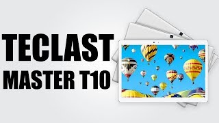 Teclast Master T10 Tablet PC - 10.1 inch / Fingerprint Sensor / Android 7.0 / 4GB RAM + 64GB ROM