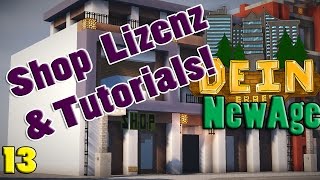 Shop Lizenz! & Infos zur Tutorialreihe! || Teil13 || deinCraft NewAge || thjg