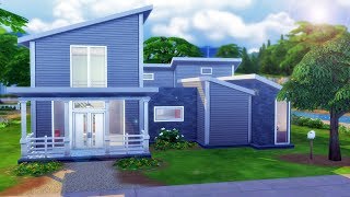 Large 8 Sim Base Game Starter Home | The Sims 4 Speed Build