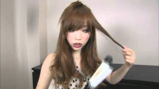 佐藤優里亜　60年代風ヘアアレンジ