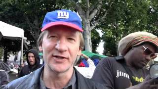 Bill Maher at Occupy LA interview with Clark Davis