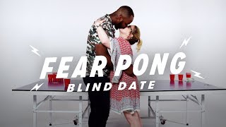Blind Dates Play Fear Pong (Jim & Sarah) | Fear Pong | Cut