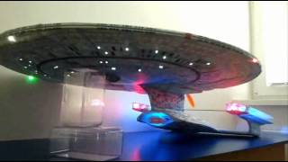 Flying RC Model StarTrek USS-Enterprise NCC-1701-D Part 1