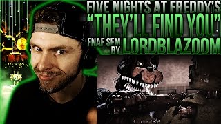 Vapor Reacts #294 | *NEW* [FNAF SFM] SONG ANIMATION "They'll Find You" by LordBlazoom REACTION!!