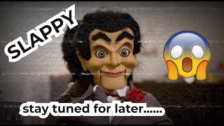 Slappy is back and wants his goosebumps book!!
