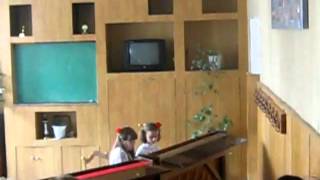 Ансамбль в 4 руки по фортепиано. 2 класс.
