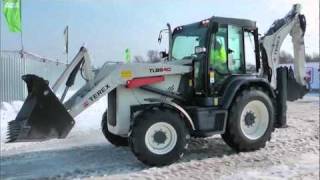 Экскаватор-погрузчик Terex TLB 840 с гидромолотом Delta F-5 и автосцепкой, 2011 г.в.