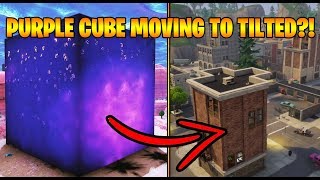 ? Fortnite CUBE moving to TILTED TOWERS?! // Cube Event Countdown! // Fortnite LIVESTREAM