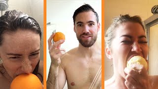Is Eating An Orange In The Shower The Best Thing Ever?