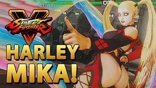 Street Fighter 5 mods Harley Mika
