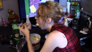 Cute girls are gross! Lexi Eats Lunch - 1 Gallon Jug Potato Salad