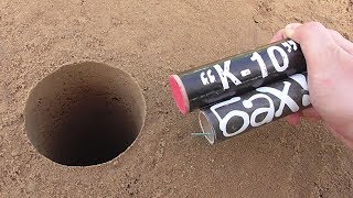 ✅ НОРА + МОЩНАЯ ПЕТАРДА ? ТОП 25 ПЕТАРД ? БОЛЬШАЯ ПЕТАРДА ПОД ЗЕМЛЁЙ