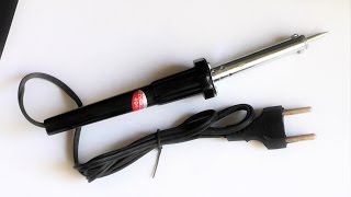 Soldering Rework 220 volts to 5-12 volts Переделка паяльника с 220 вольт на 5 - 12 вольт..