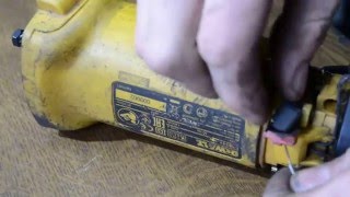 Замена якоря на болгарке Dewalt 125