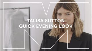 How To Desk-To-Dinner Series: Talisa Sutton’s Quick Evening Look