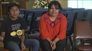 Mom, son seeking asylum in Austin church | KVUE