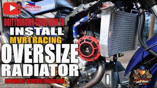 HOW TO INSTALL OVERSIZED RACING RADIATOR
