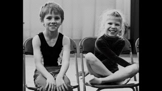 Gimnastika, Гимнастика для детей девочки. Прыжки на батуте
